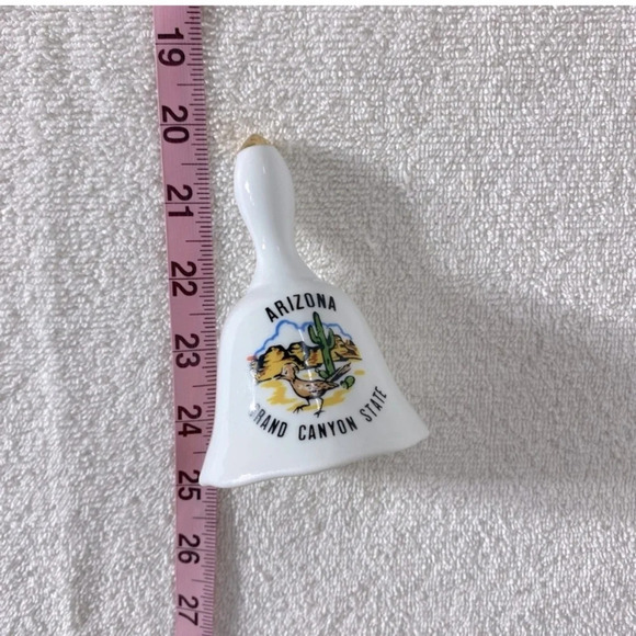 Vintage Arizona Grand Canyon State Ceramic Souvenir  Bell - Picture 12 of 12